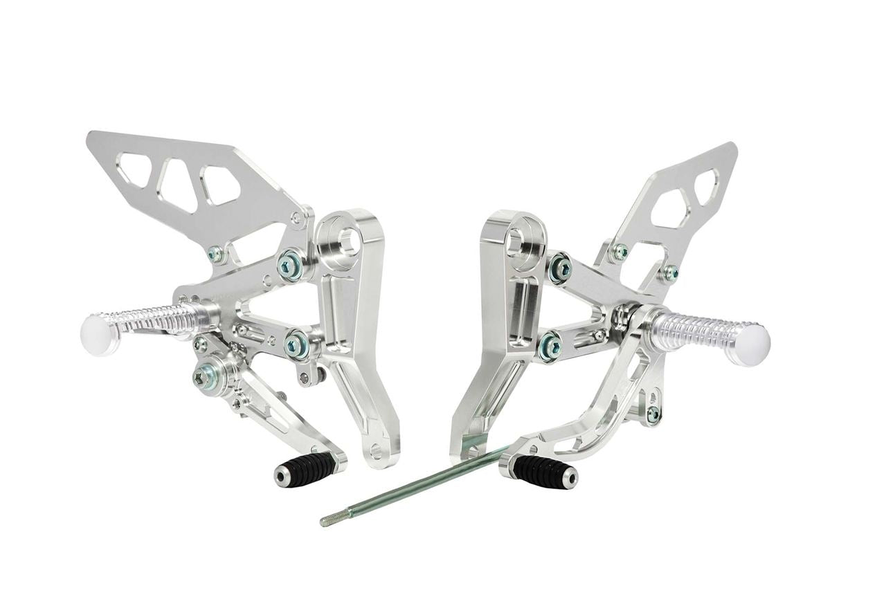 Rearset Kit CB125R 2018-2020/2021- Silver Anodized 1 Set