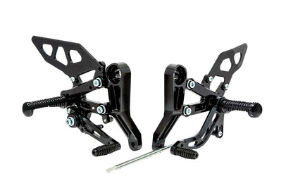 Rear Sets CB125R 2018-2020 / 2021- Black Anodized 1 Set