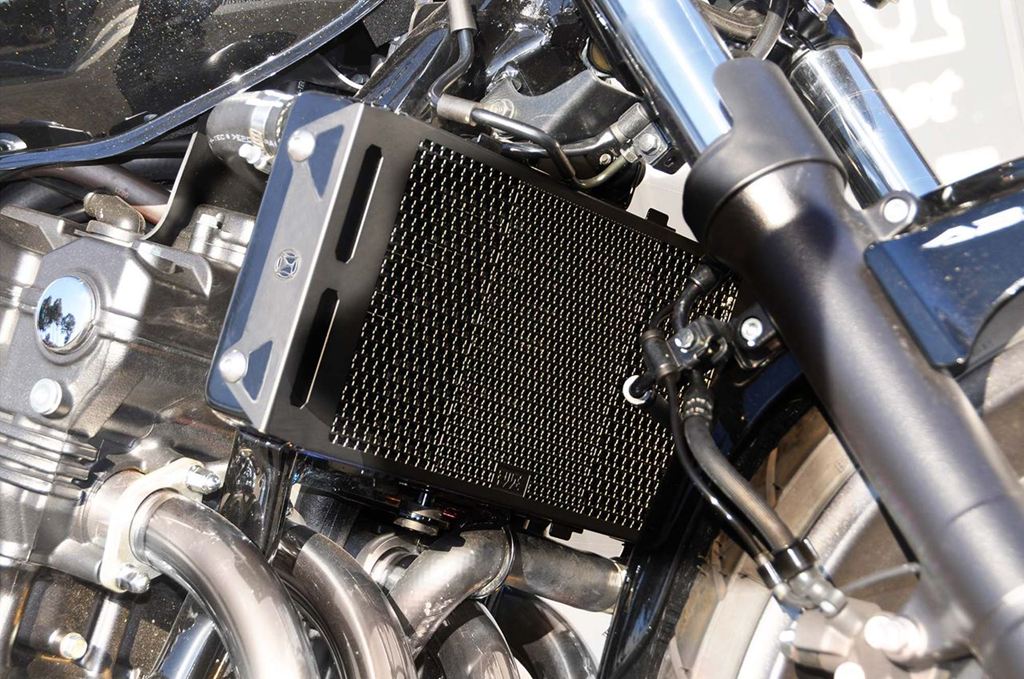 Radiator Core Guard CB400SF H-V 1999-2007 CB400SF H-V REVO 2008- Black 288g