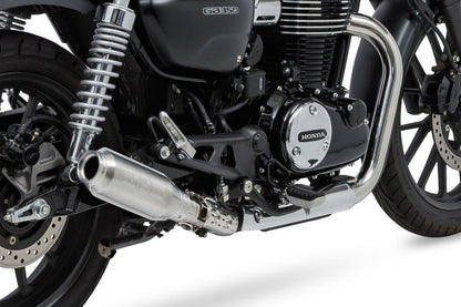 Slip-on Exhaust Monster GB350 GB350S 2021-2022 Polished/Satin Hairline Finish
