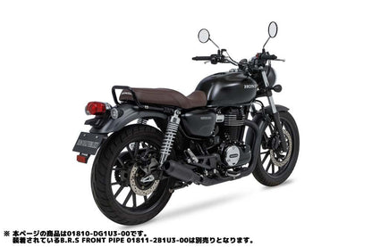 スリップオン エキゾースト モンスター GB350/GB350S 2021-2022 ブラック 耐熱黒塗装