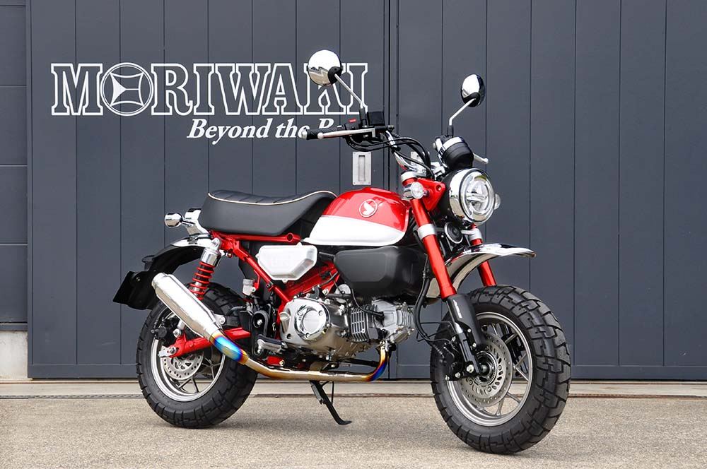 フルエキゾースト モンスター HG-Ti Monkey125 2018年-2021年 ヒートグラデーションチタ二ウム モンキー