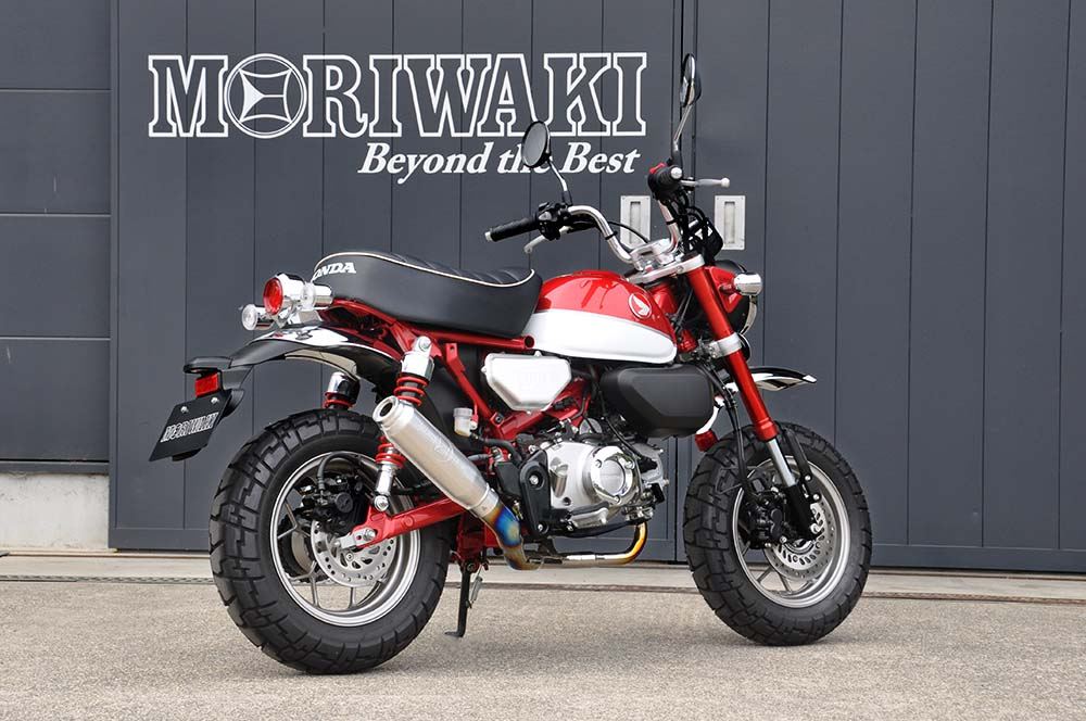 フルエキゾースト モンスター HG-Ti Monkey125 2018年-2021年 ヒートグラデーションチタ二ウム モンキー