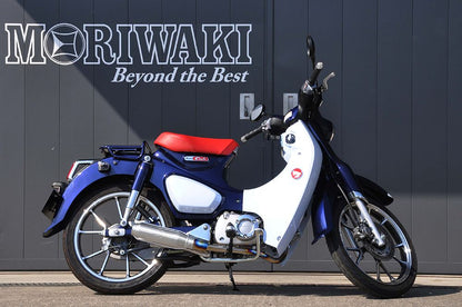 Full Exhaust Short Monster HG-Ti Super Cub C125 2018-2020 Heat Gradation Titanium