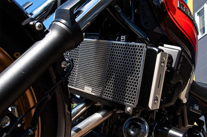 ラジエターコアガード SV Z650RS 2022-2023 2024- ステンレスポリッシュ