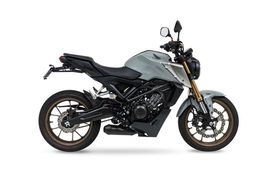 Full Exhaust Neo Classic CB125R 2021- Black Heat-Resistant Black Paint
