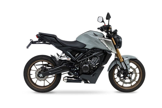 Full Exhaust Neo Classic CB125R 2021- Black Pearl-Kai/Gloss Black