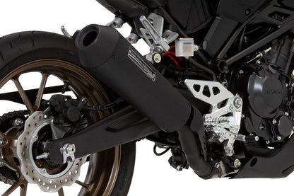 スリップオン エキゾースト ネオ クラシック CB250R 2022年- ブラック耐熱黒塗装