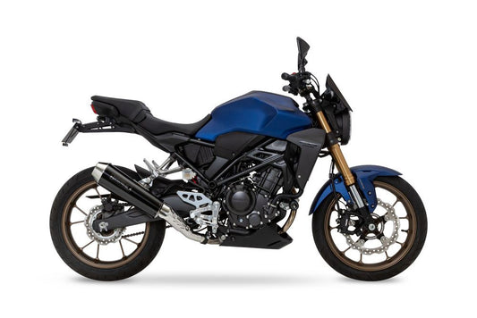 Slip-on Exhaust Neo Classic CB250R 2022- Black Pearl-Kai/Gloss Black