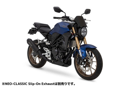BRS Front Pipe BLACK CB250R 2022- Heat Resistant Black