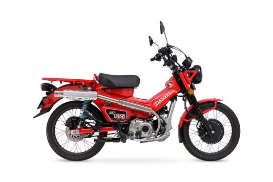 Full Exhaust System ROUGH GEAR CT125 20-22 Stainless Hairline Finish