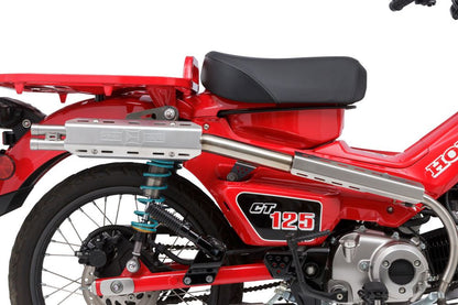 Full Exhaust System ROUGH GEAR CT125 20-22 Stainless Hairline Finish