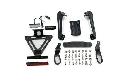 Short Fender Eliminator Kit for Ninja250 Ninja400 Z250 Z400 Black Anodized 1 Set