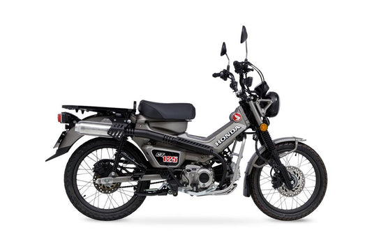 Full Exhaust Monster CT125 2023-24/25 Black Heat Resistant Black Coating
