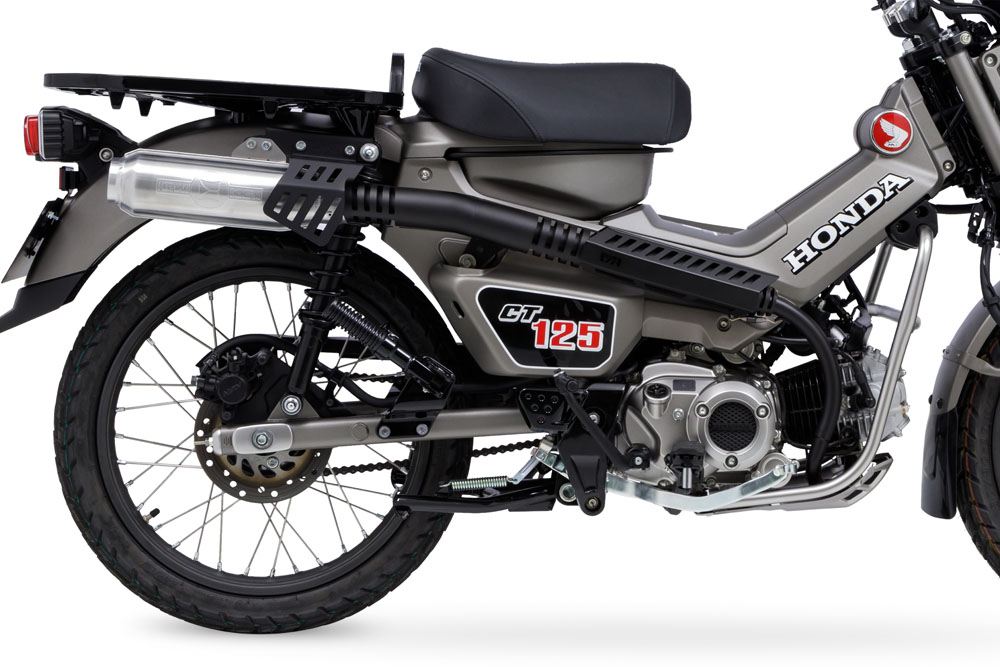 Full Exhaust Monster CT125 2023-24/25 Black Heat Resistant Black Coating