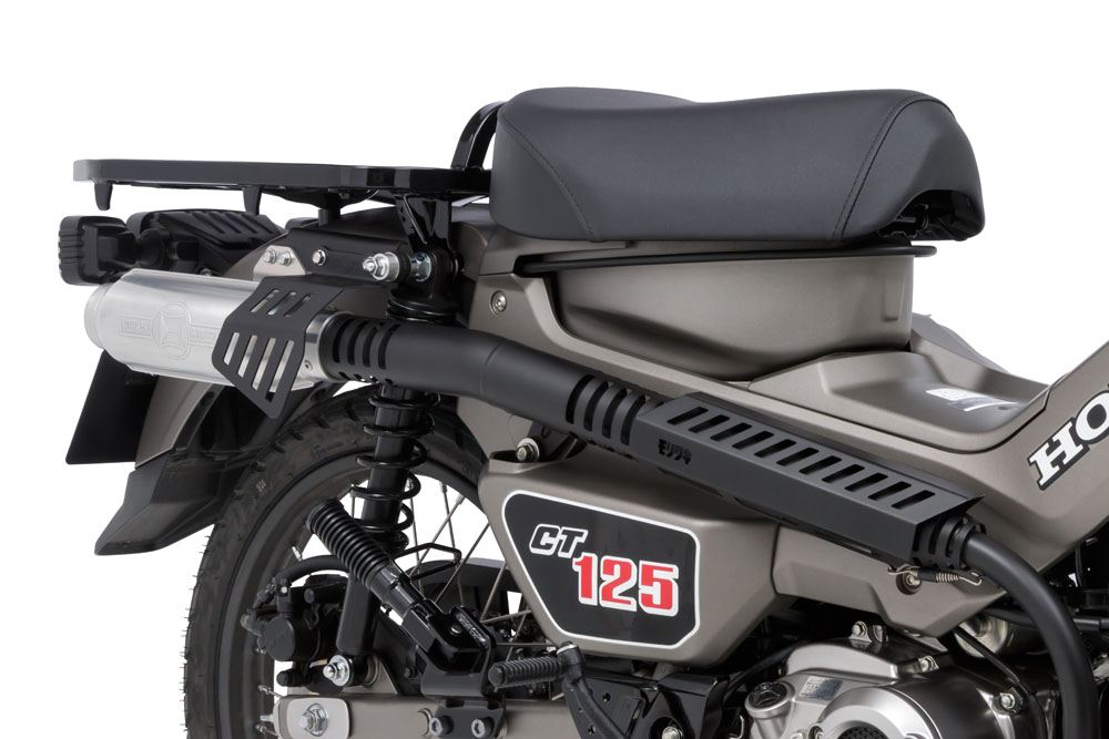 Full Exhaust Monster CT125 2023-24/25 Black Heat Resistant Black Coating