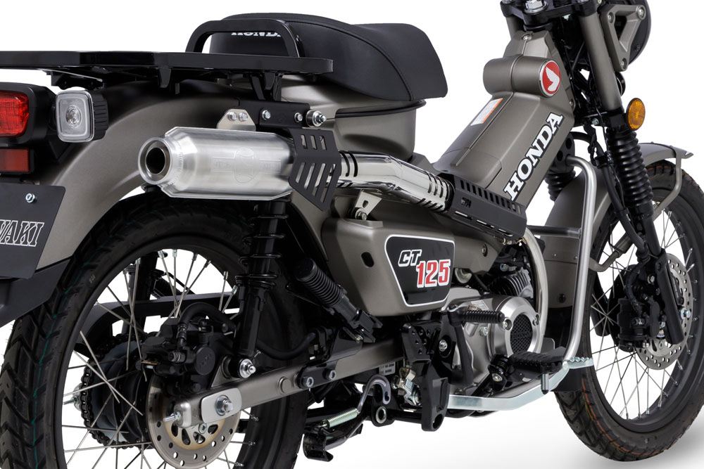 Full Exhaust Monster SUS CT125 2023-2024 / 2025 Stainless Polish