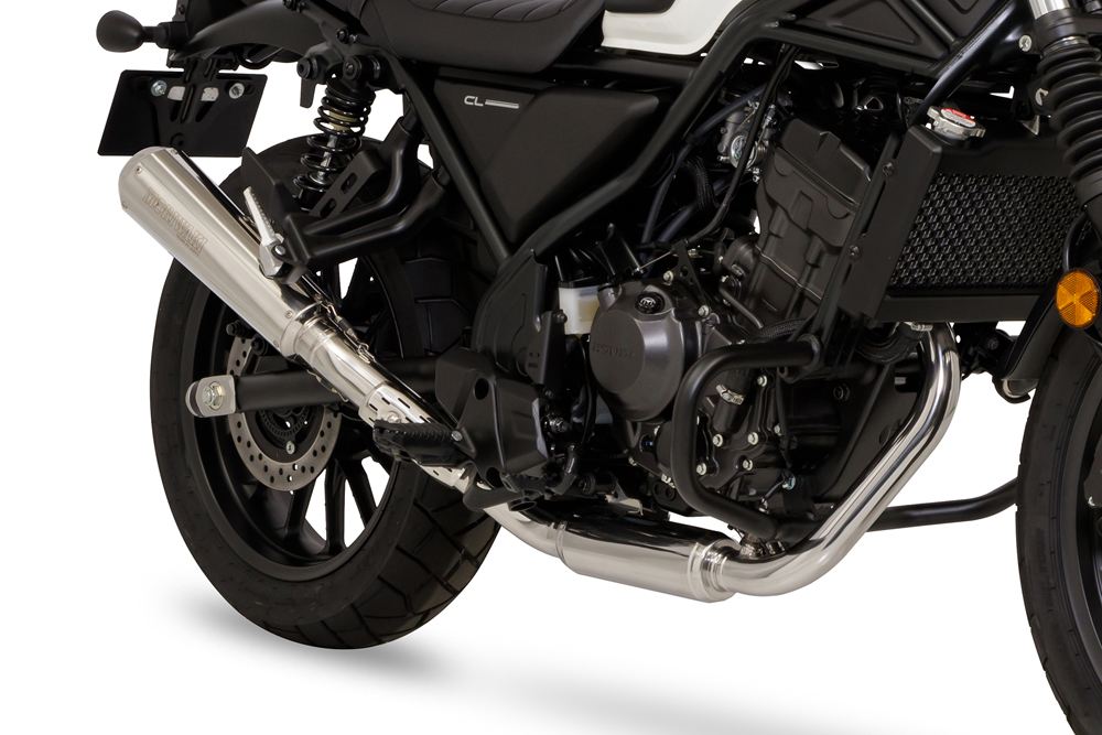 Full Exhaust Short Megaphone CL250 2023- SUS Stainless Steel Polish