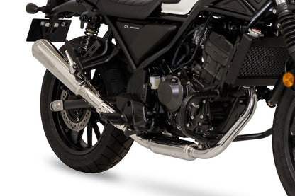 Full Exhaust Short Megaphone CL250 2023- SUS Stainless Steel Polish