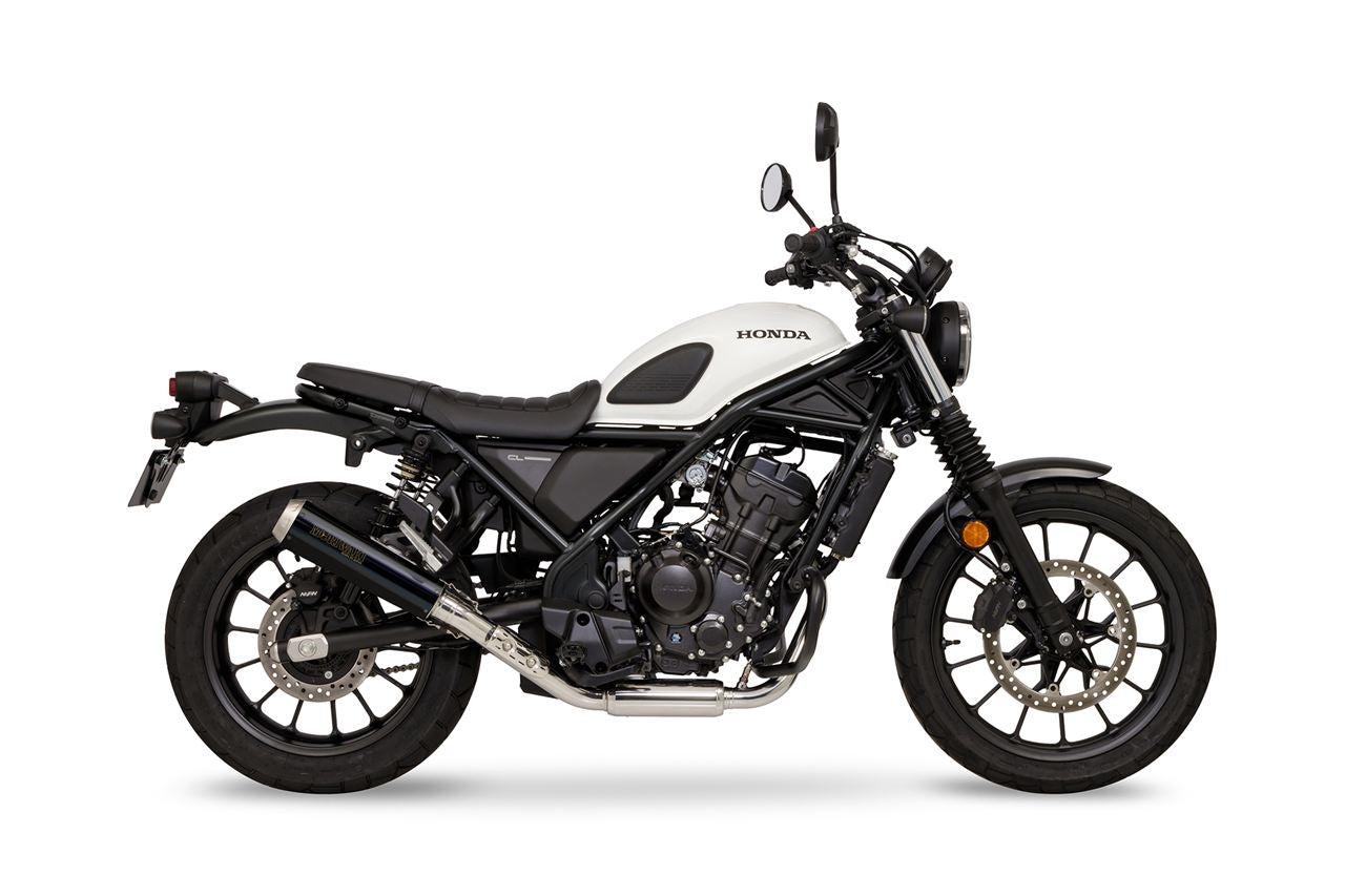 フルエキゾースト ショート メガホン CL250 2023年- ブラックパール-カイ/黒艶