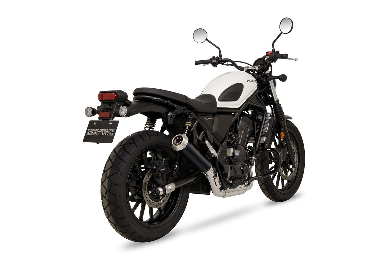 フルエキゾースト ショート メガホン CL250 2023年- ブラックパール-カイ/黒艶