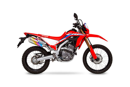 Slip-On Exhaust MX ANO CRF250L Rally '21-22/23- ANO Anodized Titanium Rally