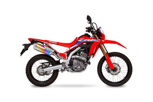 Slip-On Exhaust MX ANO CRF250L Rally '21-22/23- ANO Anodized Titanium Rally