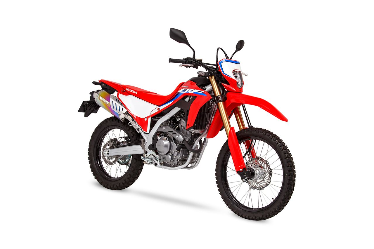 Slip-On Exhaust MX ANO CRF250L Rally '21-22/23- ANO Anodized Titanium Rally