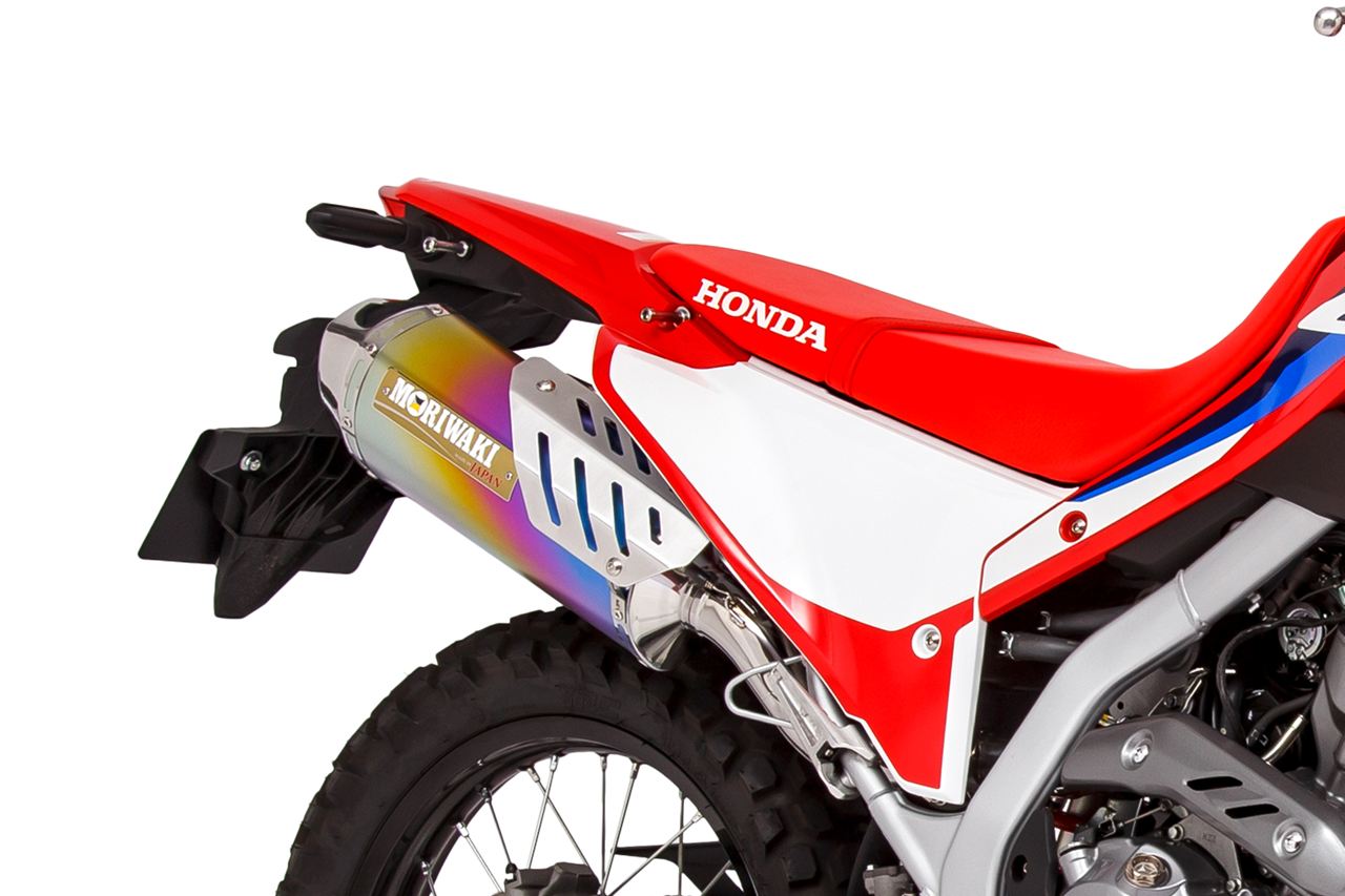 Slip-On Exhaust MX ANO CRF250L Rally '21-22/23- ANO Anodized Titanium Rally