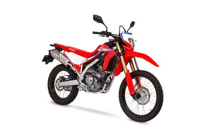 スリップオン エキゾースト MX CRF250L Rally '21-22/23- ホワイトチタン ラリー