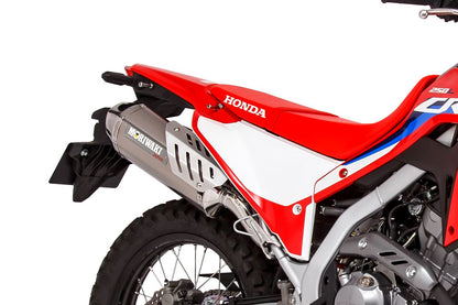 スリップオン エキゾースト MX CRF250L Rally '21-22/23- ホワイトチタン ラリー