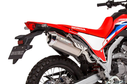 スリップオン エキゾースト MX CRF250L Rally '21-22/23- ホワイトチタン ラリー