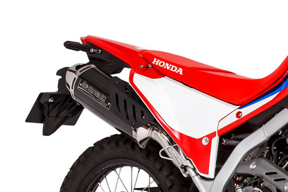 Slip-on Exhaust MX CRF250L Rally '21-22/23- Black Pearl-Kai/Gloss Black Rally