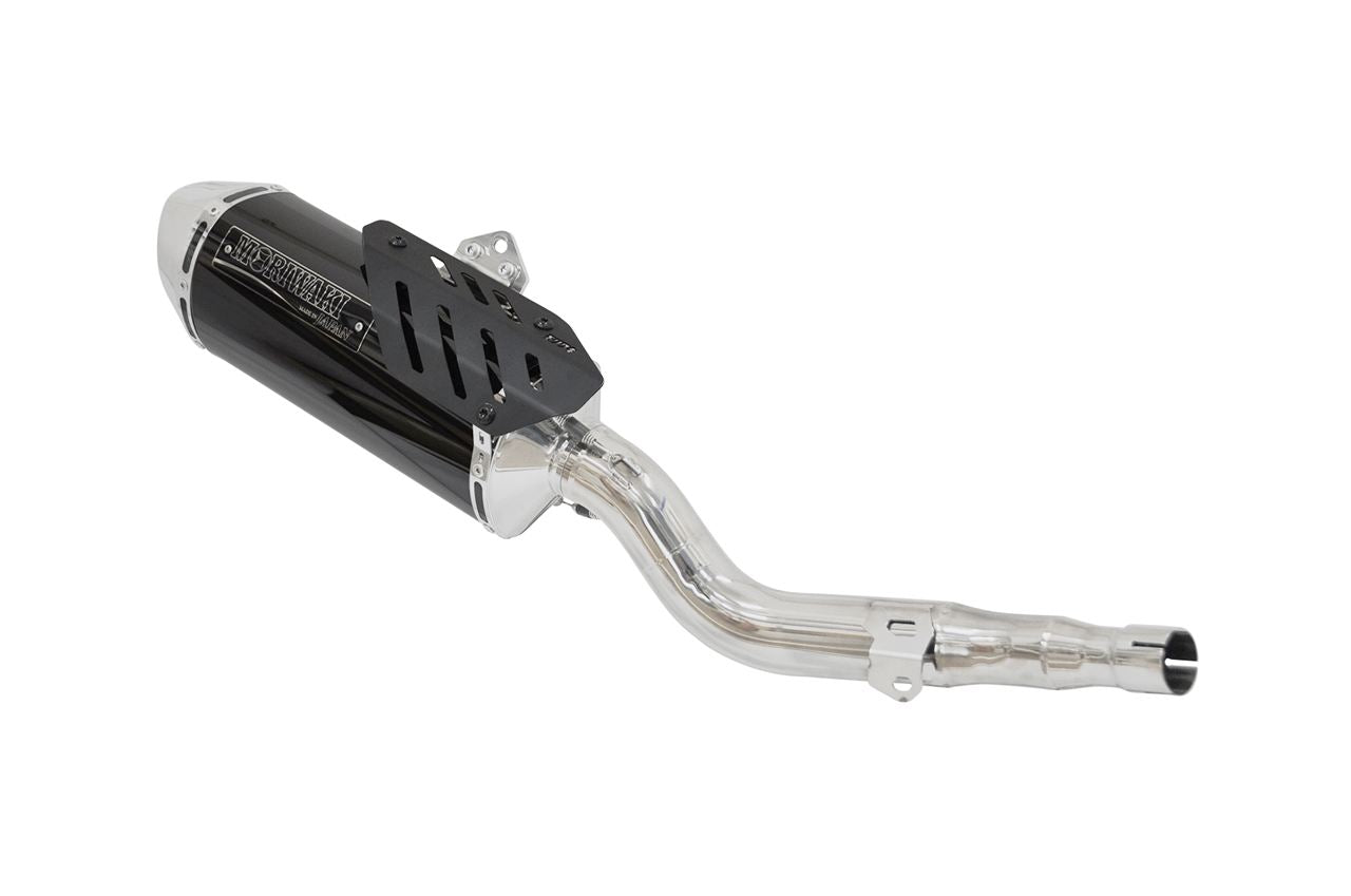 Slip-on Exhaust MX CRF250L Rally '21-22/23- Black Pearl-Kai/Gloss Black Rally