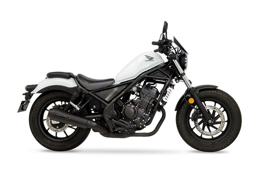 Slip-on Exhaust Neo Classic Rebel 250 2023- Black Heat-Resistant Black Coating Rebel