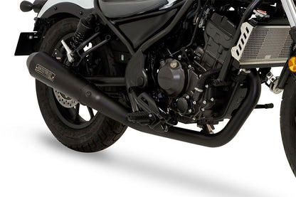 Slip-on Exhaust Neo Classic Rebel 250 2023- Black Heat-Resistant Black Coating Rebel