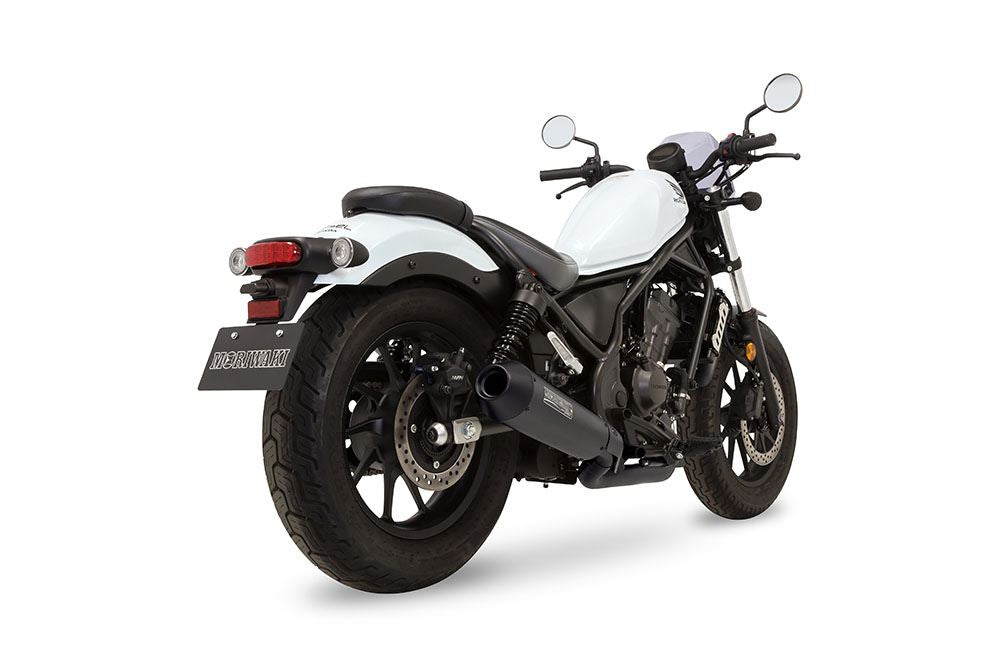 Slip-on Exhaust Neo Classic Rebel 250 2023- Black Heat-Resistant Black Coating Rebel