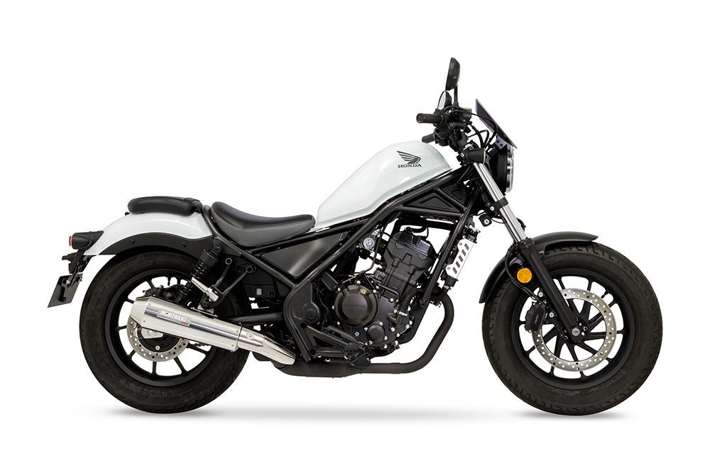 Slip-on Exhaust Neo Classic Rebel 250 2023- SUS Stainless Steel Polish Rebel