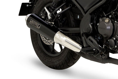 Slip-on Exhaust Neo Classic REBEL250 2023- Black Pearl-kai/Gloss Black Rebel