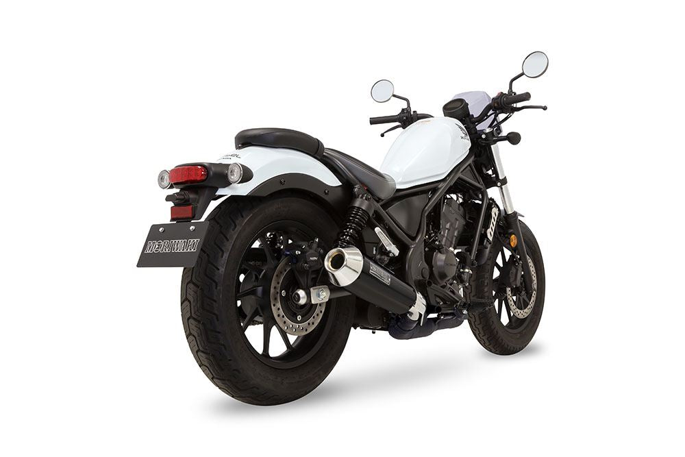 Slip-on Exhaust Neo Classic REBEL250 2023- Black Pearl-kai/Gloss Black Rebel