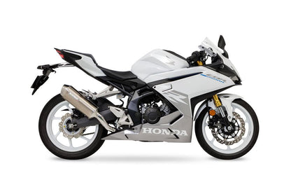 Slip-on Exhaust MX CBR250RR 23- White Titanium