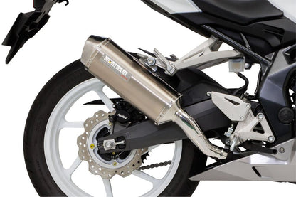 Slip-on Exhaust MX CBR250RR 23- White Titanium
