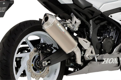 Slip-on Exhaust MX CBR250RR 23- White Titanium