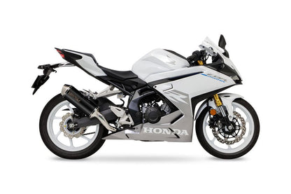 Slip-on Exhaust MX CBR250RR 23- Black Pearl - Kai / Gloss Black
