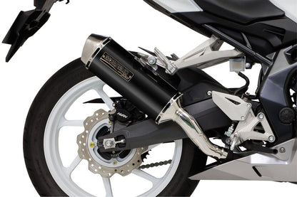 Slip-on Exhaust MX CBR250RR 23- Black Pearl - Kai / Gloss Black