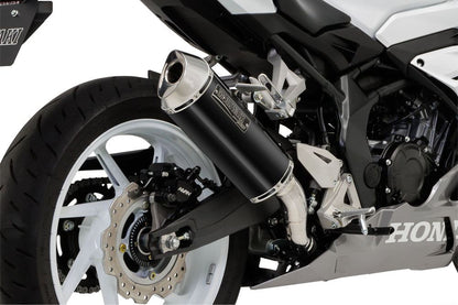 Slip-on Exhaust MX CBR250RR 23- Black Pearl - Kai / Gloss Black