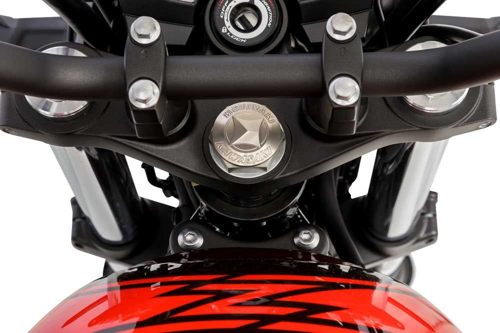 ステムナットキャップ Z650RS 2022-2023 2024- チタンゴールドアルマイト 1個