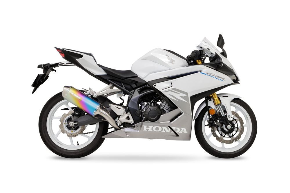 Titanium Full Exhaust MX CBR250RR 23- ANO Anodized Titanium