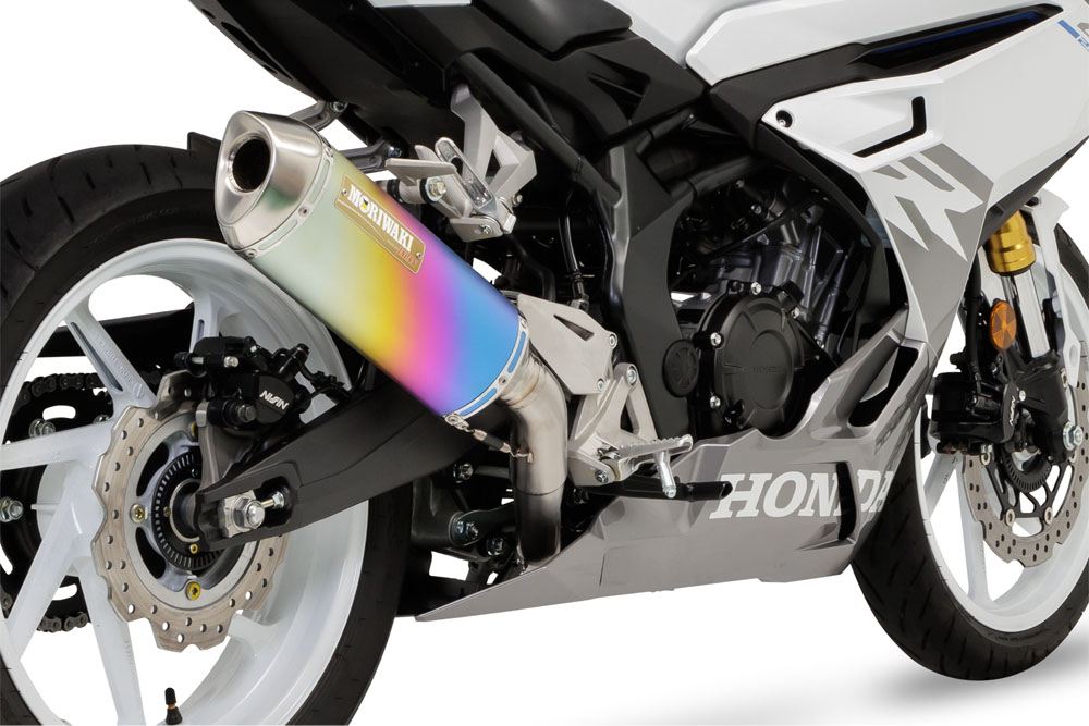 Titanium Full Exhaust MX CBR250RR 23- ANO Anodized Titanium