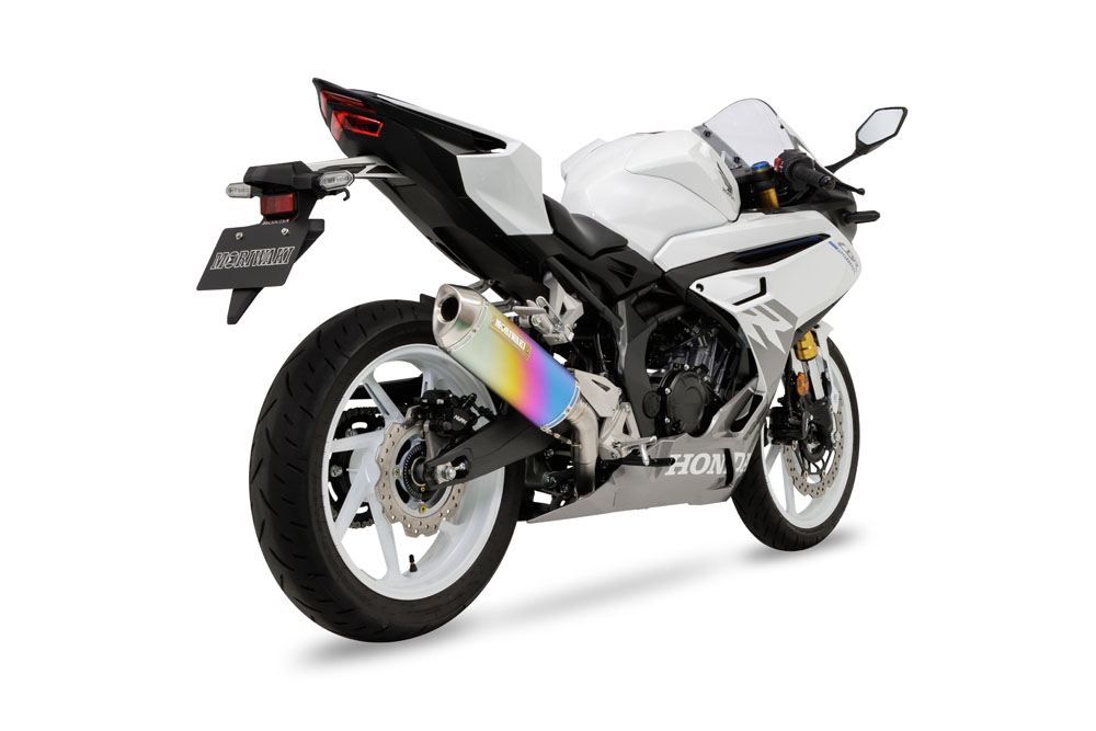 Titanium Full Exhaust MX CBR250RR 23- ANO Anodized Titanium